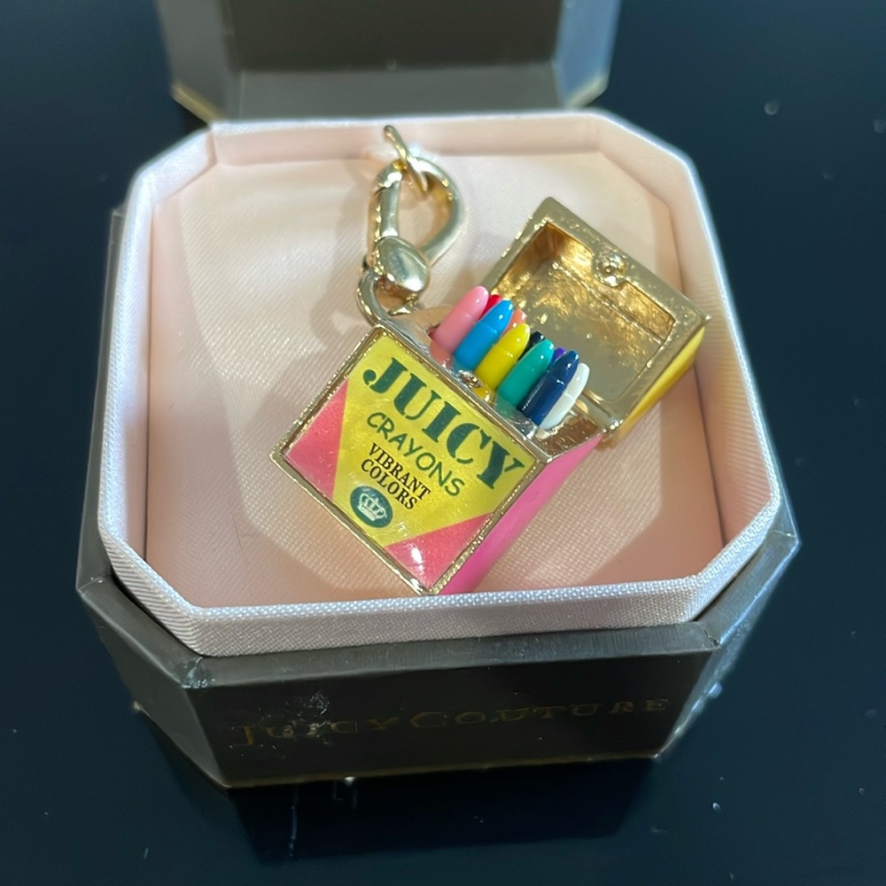 Juicy Couture Crayon Box Charm
